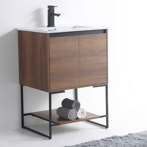 Fine Fixtures light wood bathroom vanity