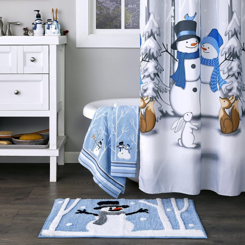 SKL Home winter shower curtain