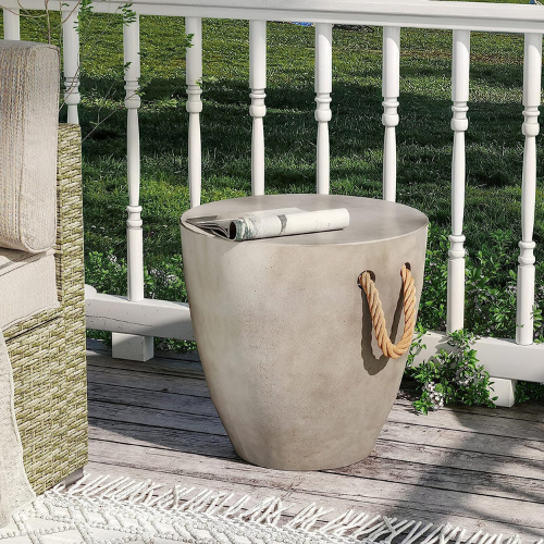SUNBURY concrete side table