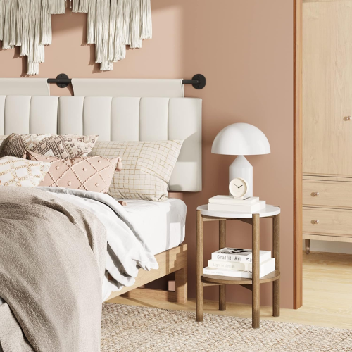 Nathan James 35101 Tucker Round Accent Small Side Table