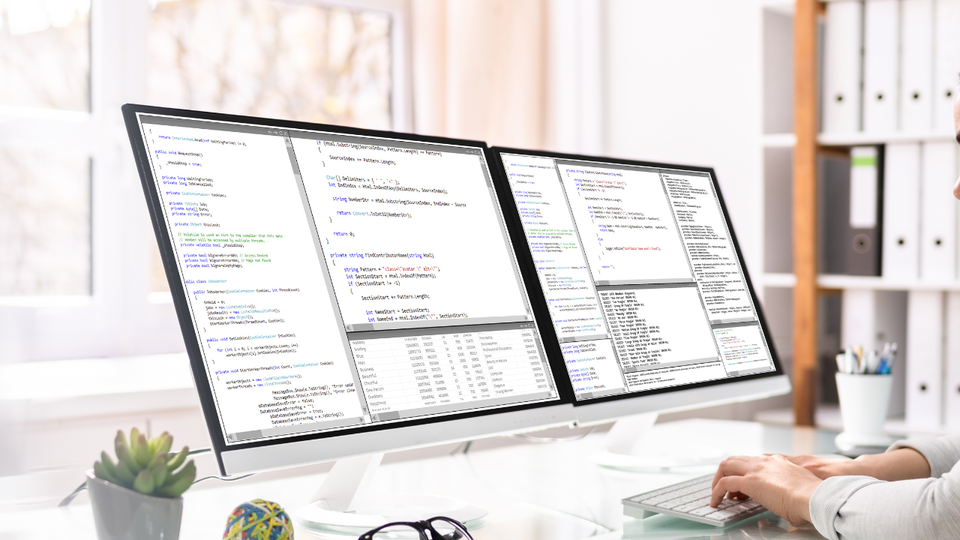 Maximize Your Productivity With These 5 Home Office Desk for Multiple Monitors!