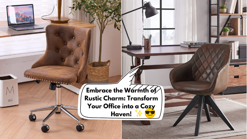 Create a Homely Look in Your Office with These 5 Best Rustic Chairs