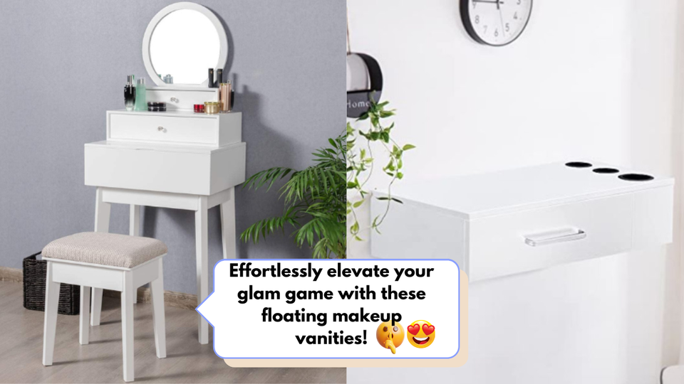Float Your Way to Glam with These 5 Best Floating Makeup Vanity