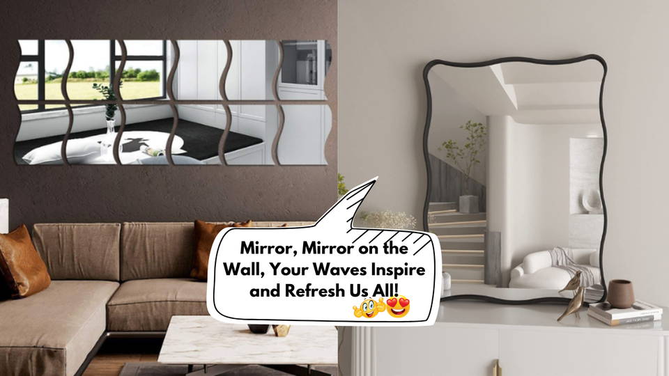 Reflect and Refresh: Get Inspired by These 5 Best Wavy Wall Mirrors