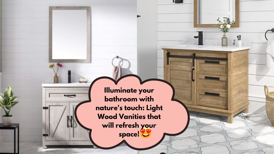 Refresh Your Bathroom with These 5 Best Light Wood Bathroom Vanities