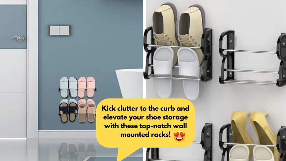 Step Up Your Storage Game with These 5 Best Wall Mounted Shoe Racks