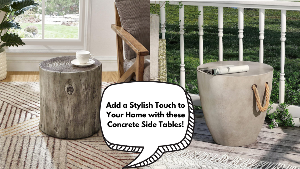 Best Concrete Side Tables