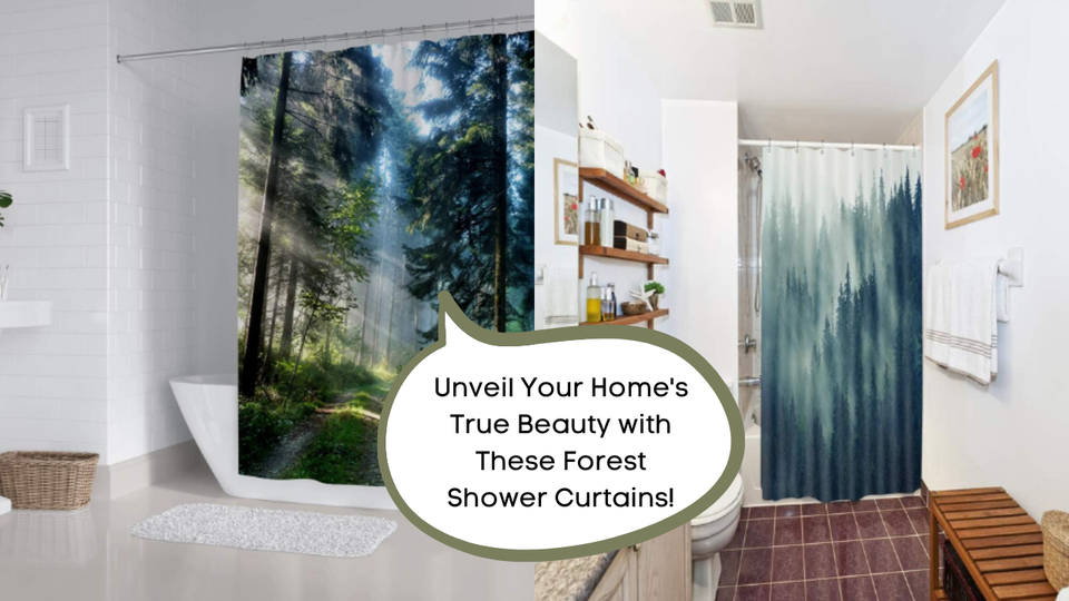 Best Forest Shower Curtains