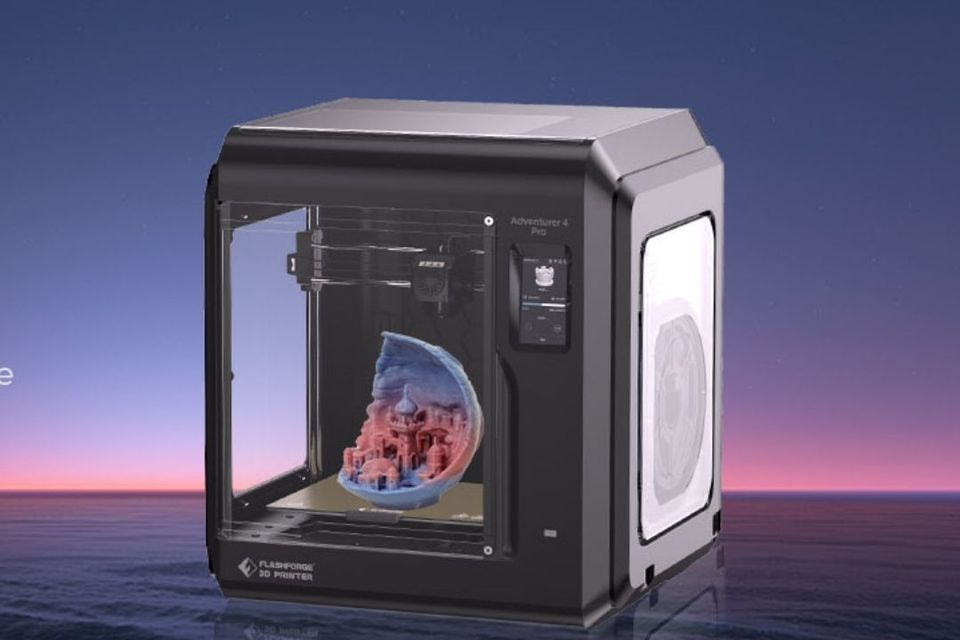 Try the Flashforge Adventurer 4 Pro - Experience Faster Print Speeds and Quality Surface Finishes for Large Build Volumes!