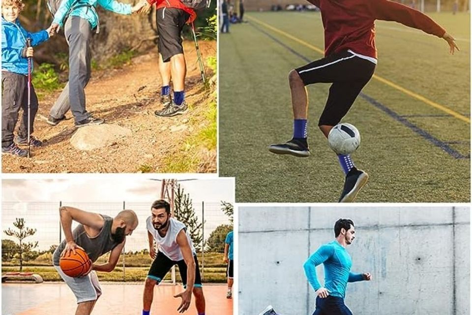 Slip No More: Revolutionize Your Game with NANOOER's Anti-Slip Soccer Grip Socks!