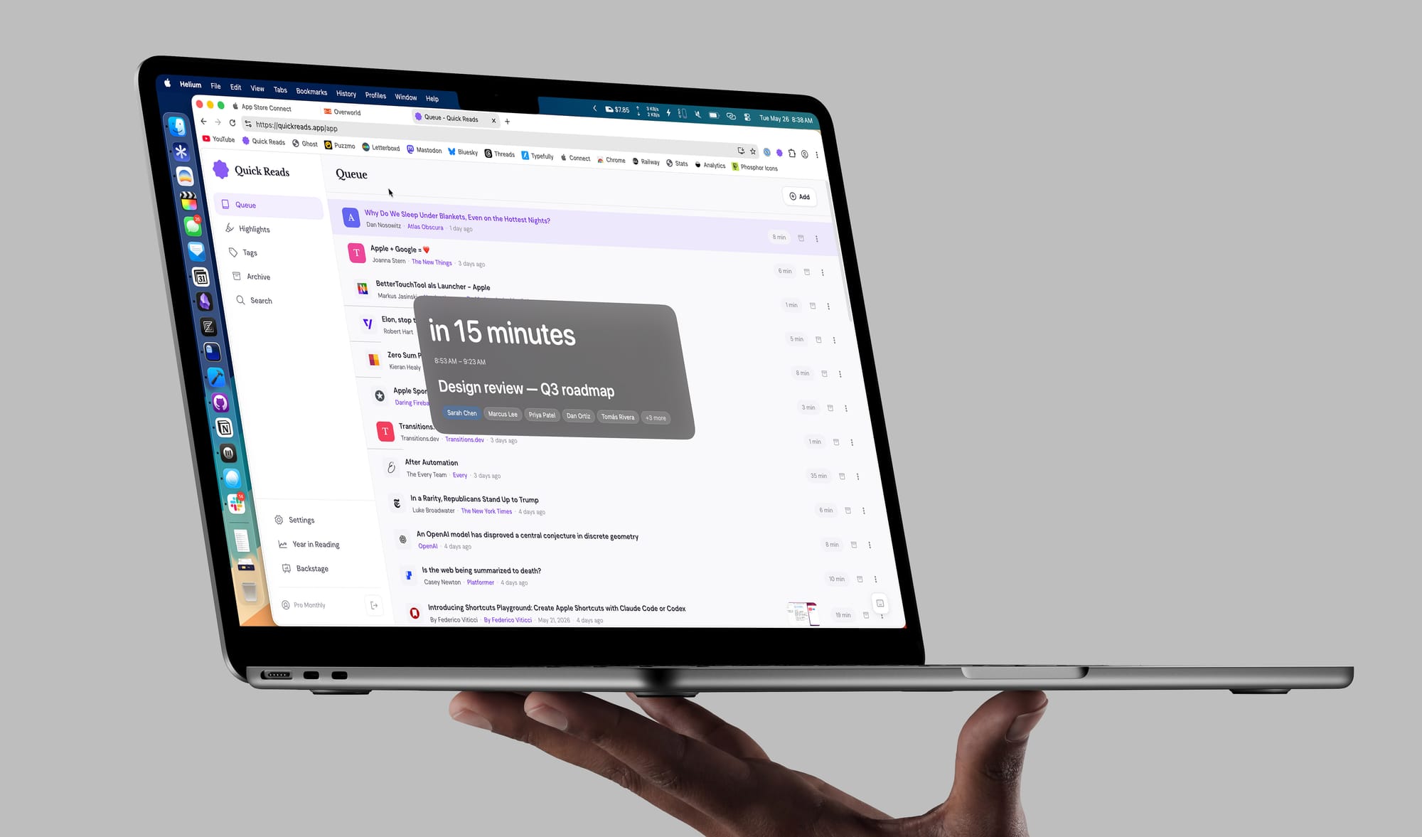 Micro app 17: Next Up