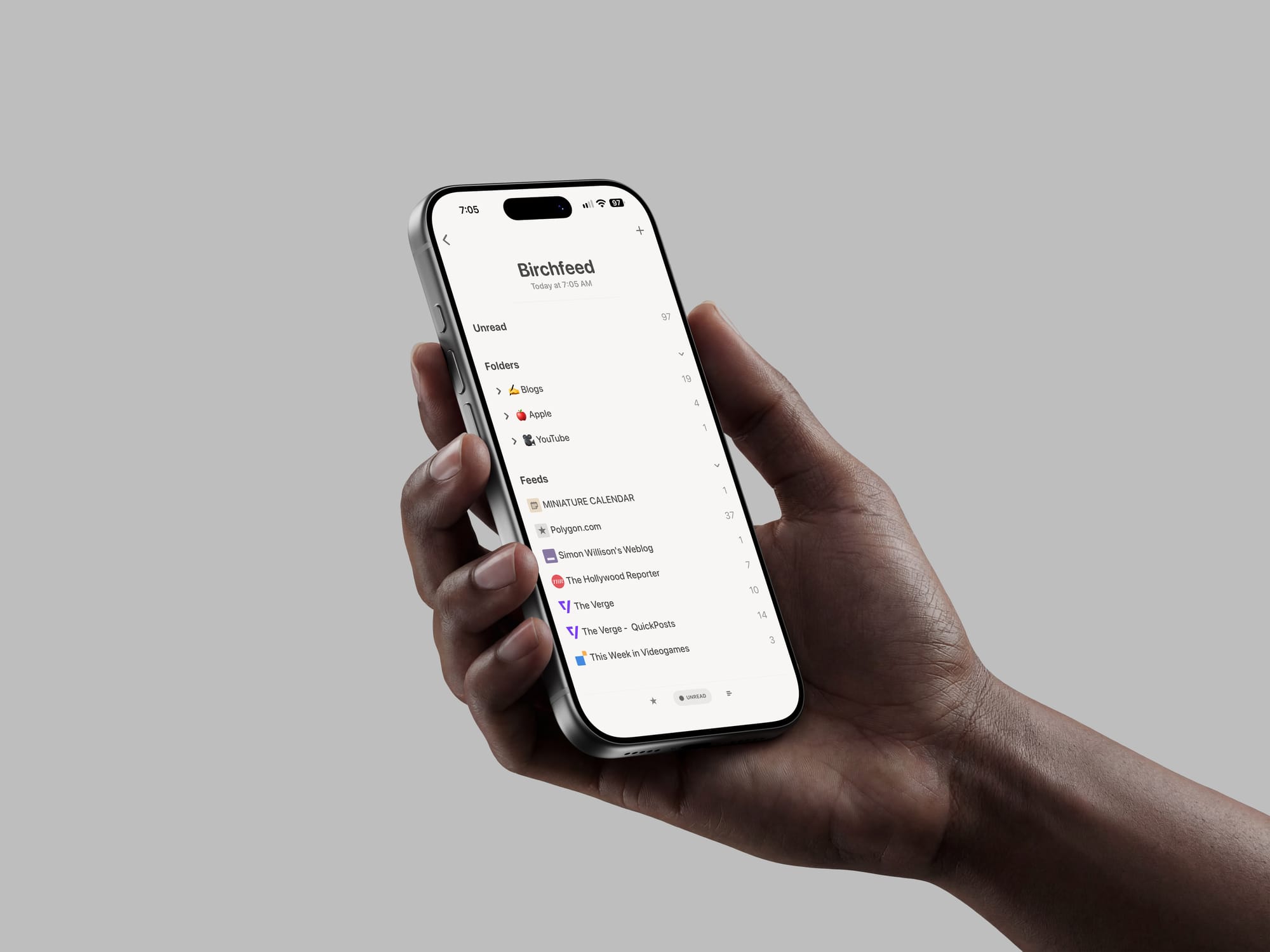 Introducing Birchfeed, the best RSS app that works in your favorite RSS app already