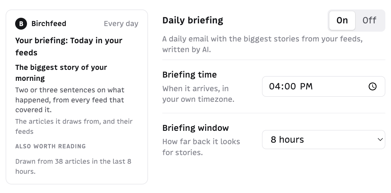 Introducing Birchfeed, the best RSS app that works in your favorite RSS app already