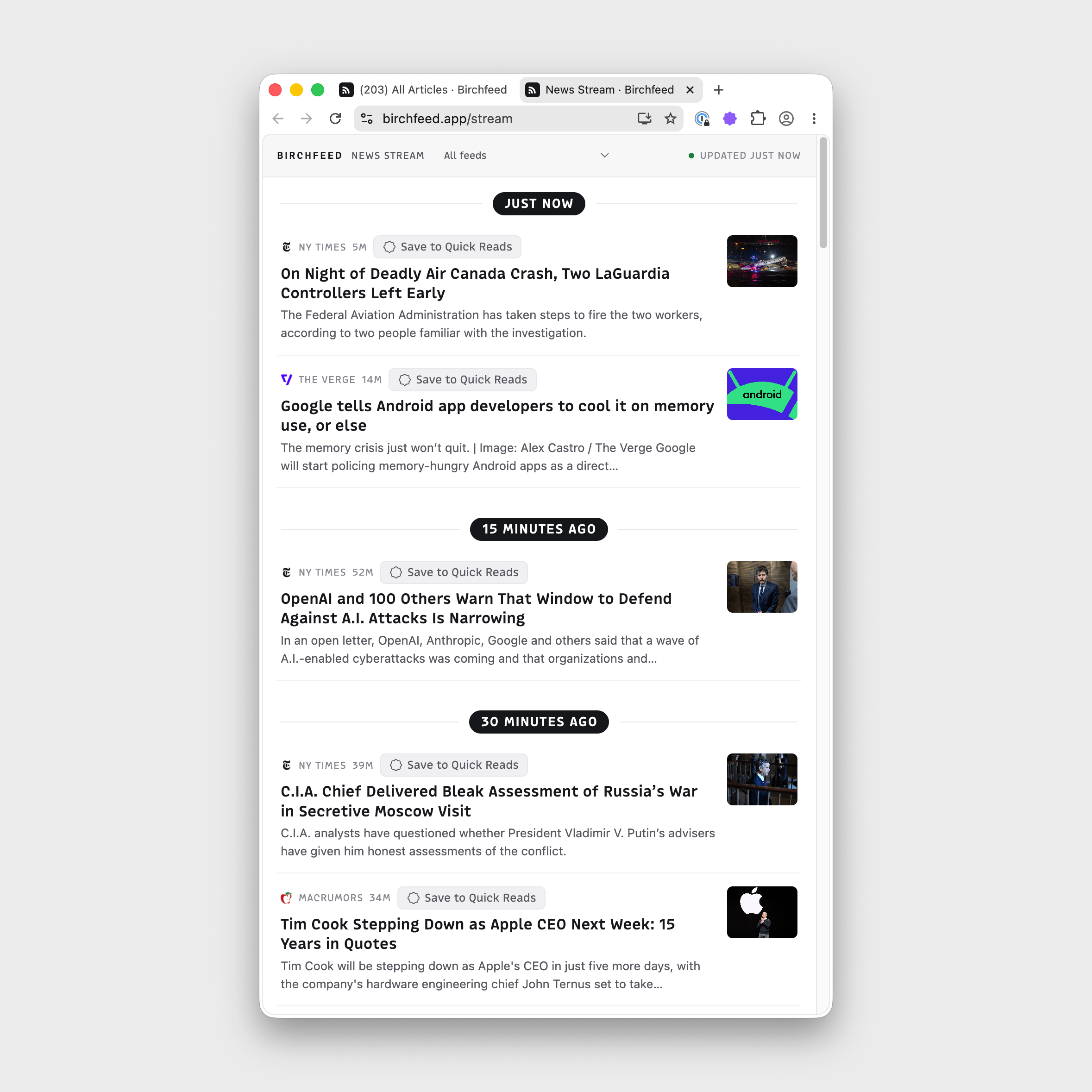 Introducing Birchfeed, the best RSS app that works in your favorite RSS app already