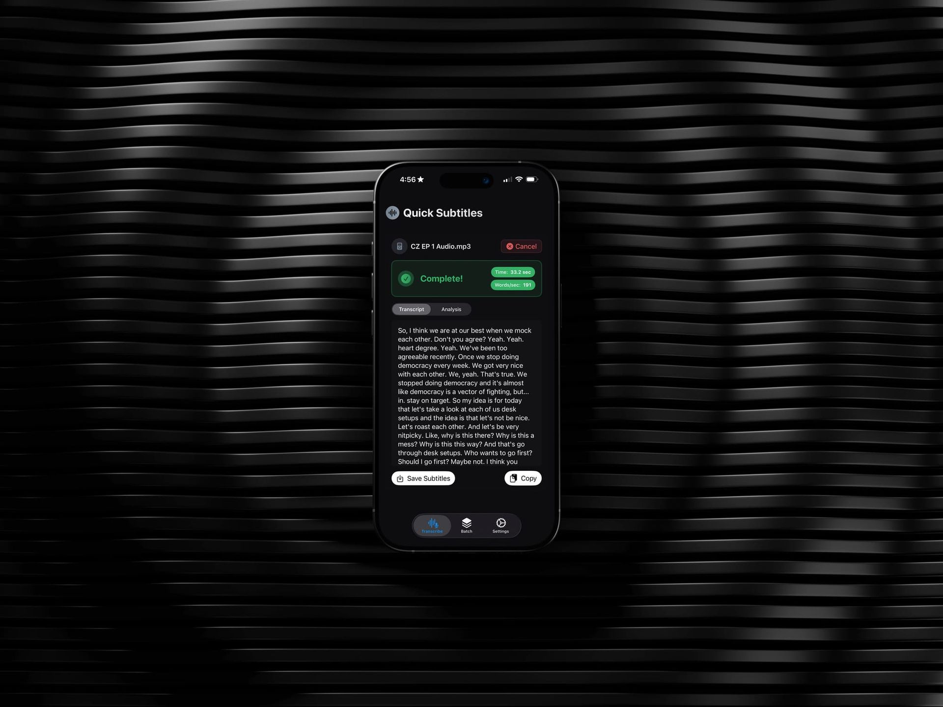 Introducing Quick Subtitles