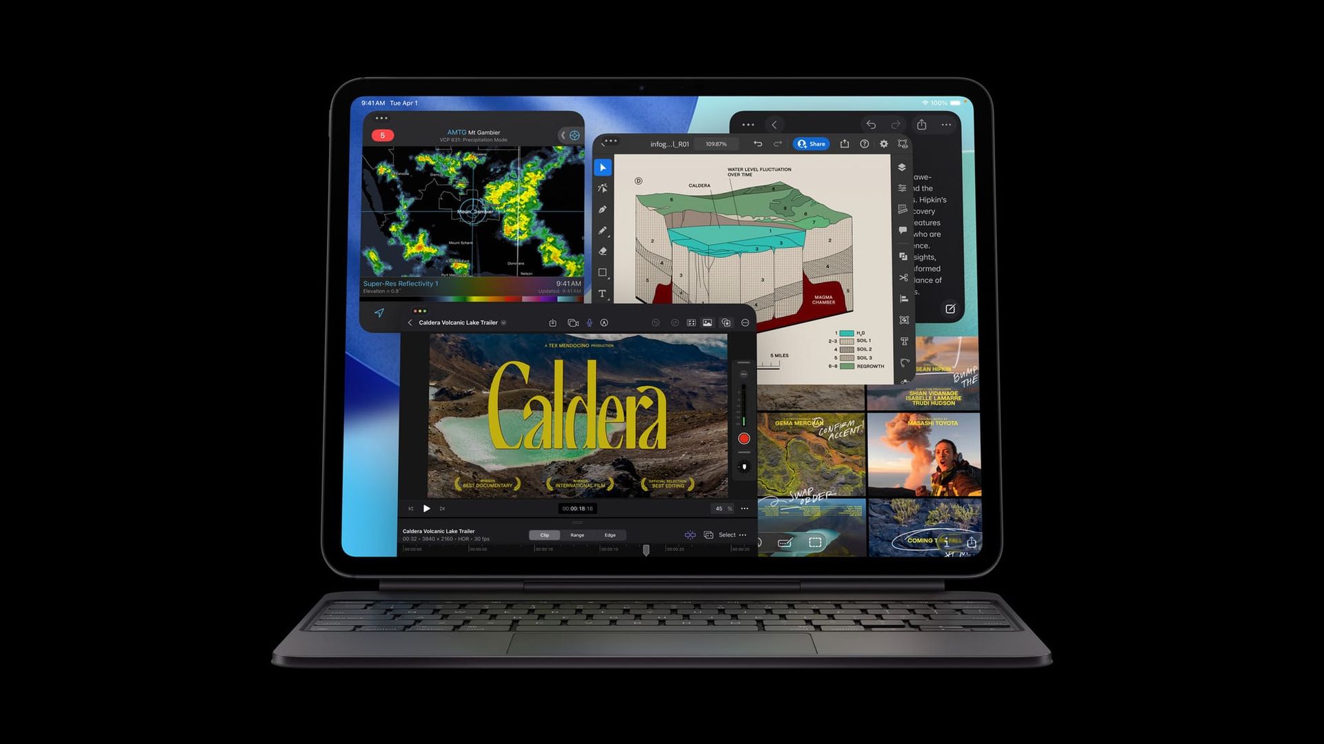 This is a Mac…sorry, an iPad!