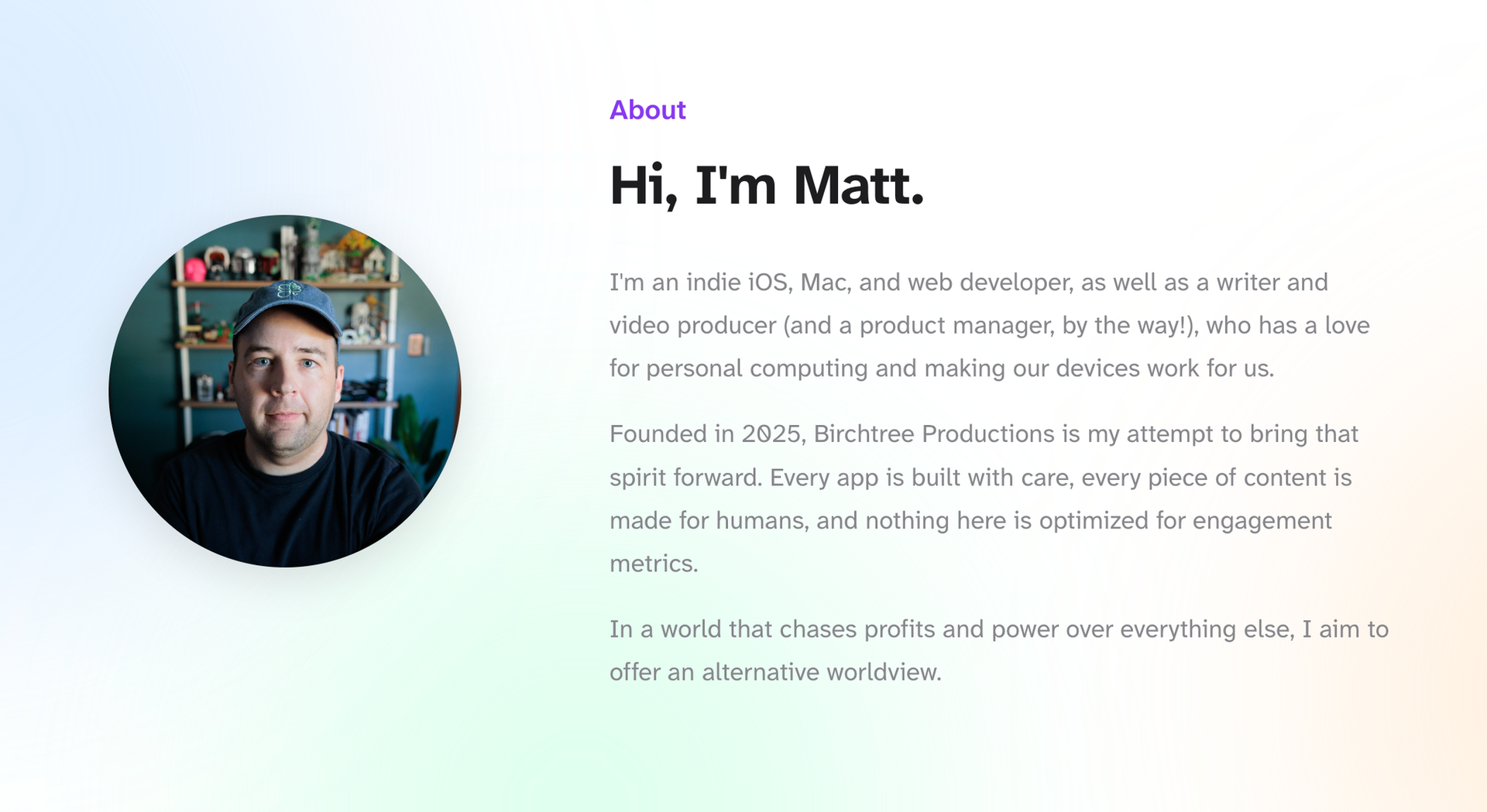 Birchtree Productions joins the 21st century, builds a website!