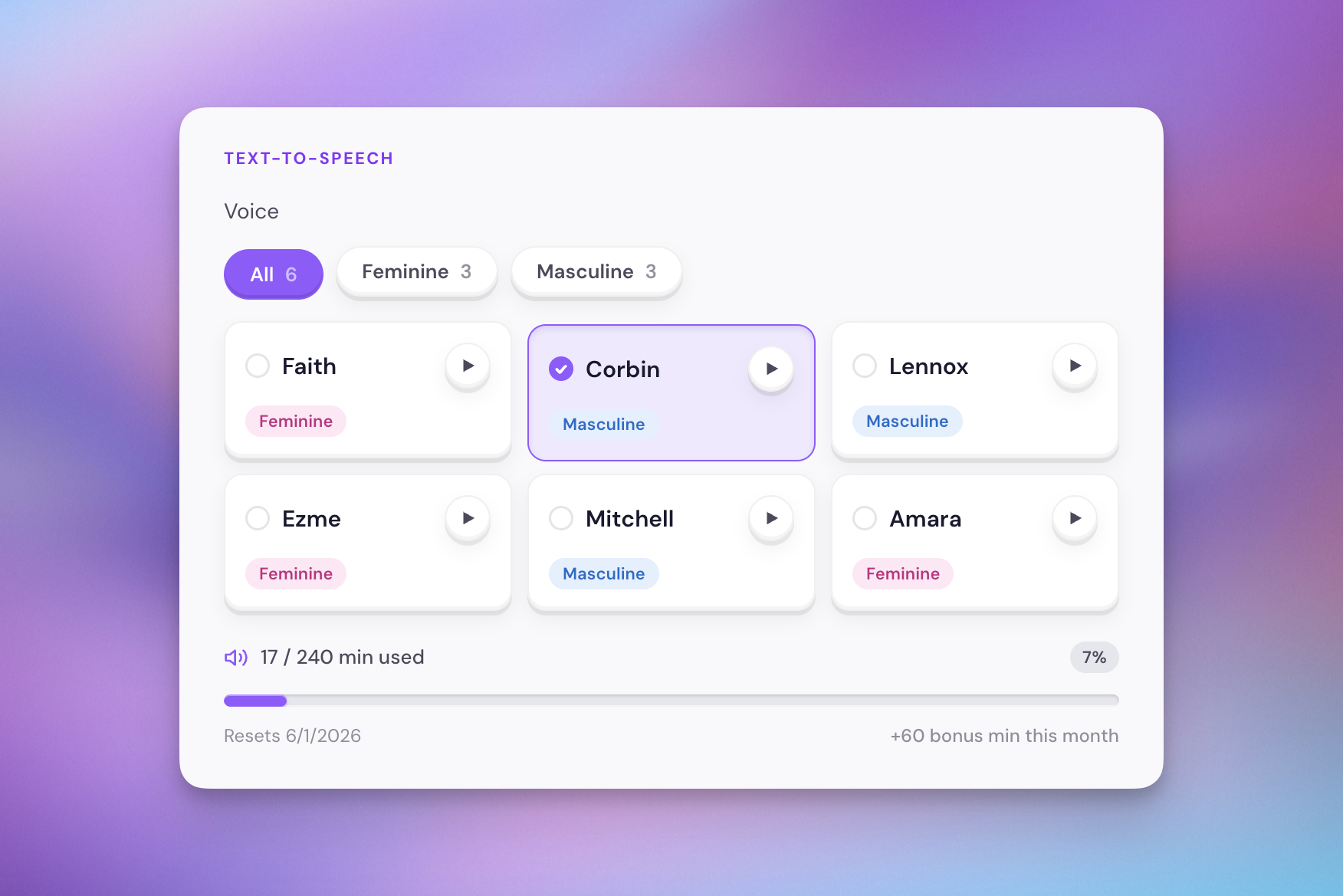 Some Quick Reads text-to-speech updates