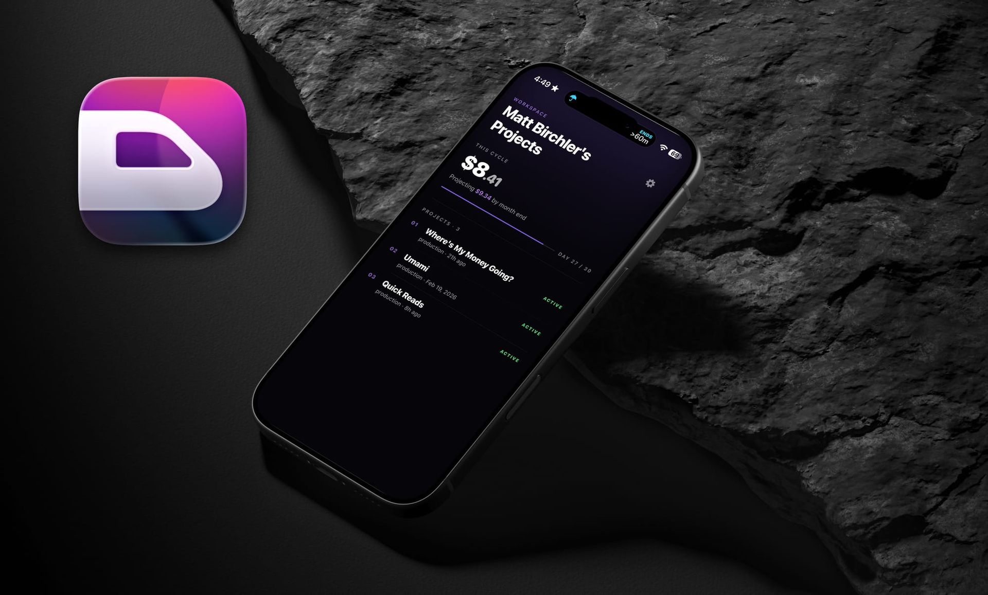 Micro app 15: Railway Dashboard for iOS