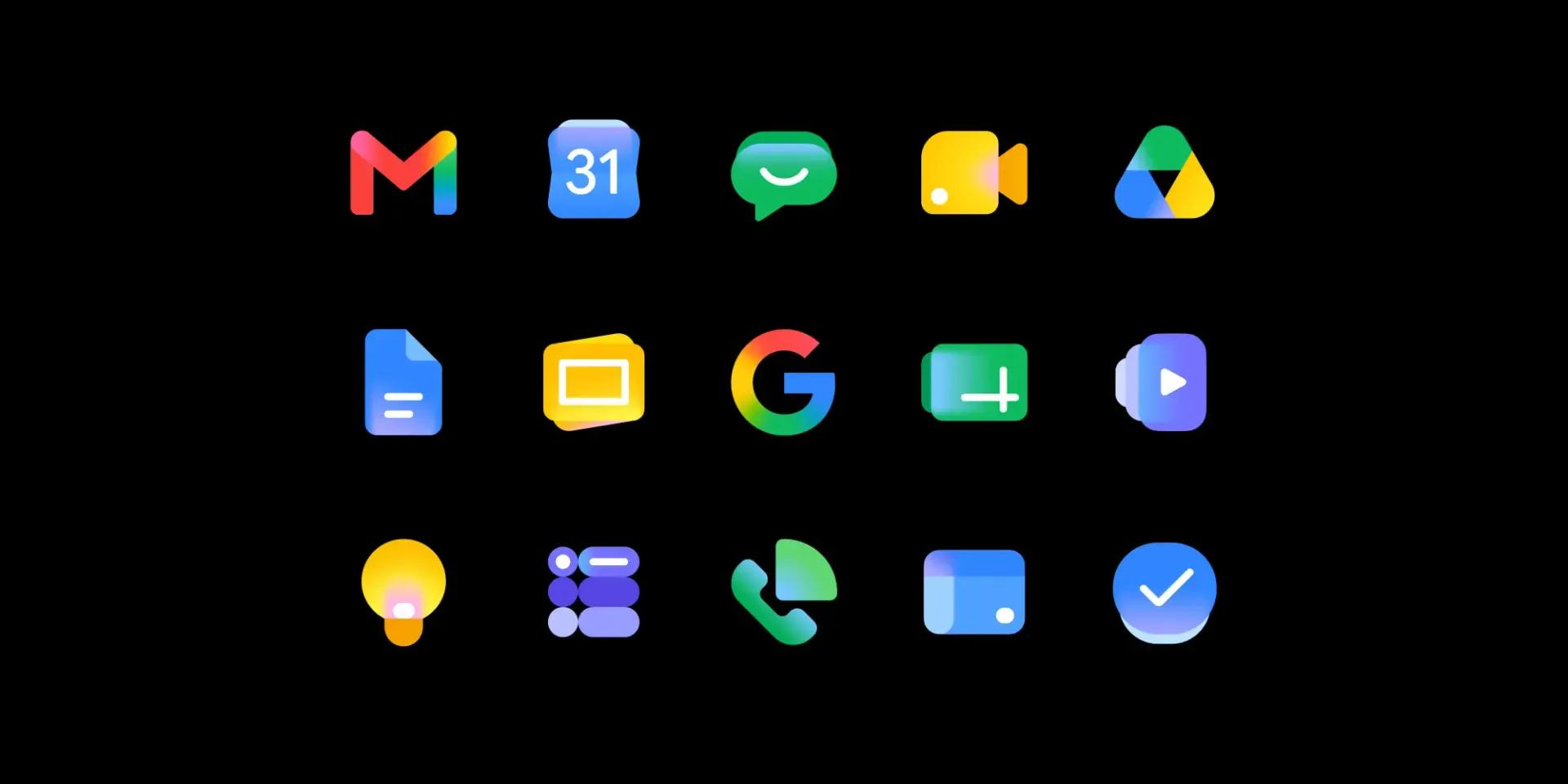 Google's new icons are good, actually