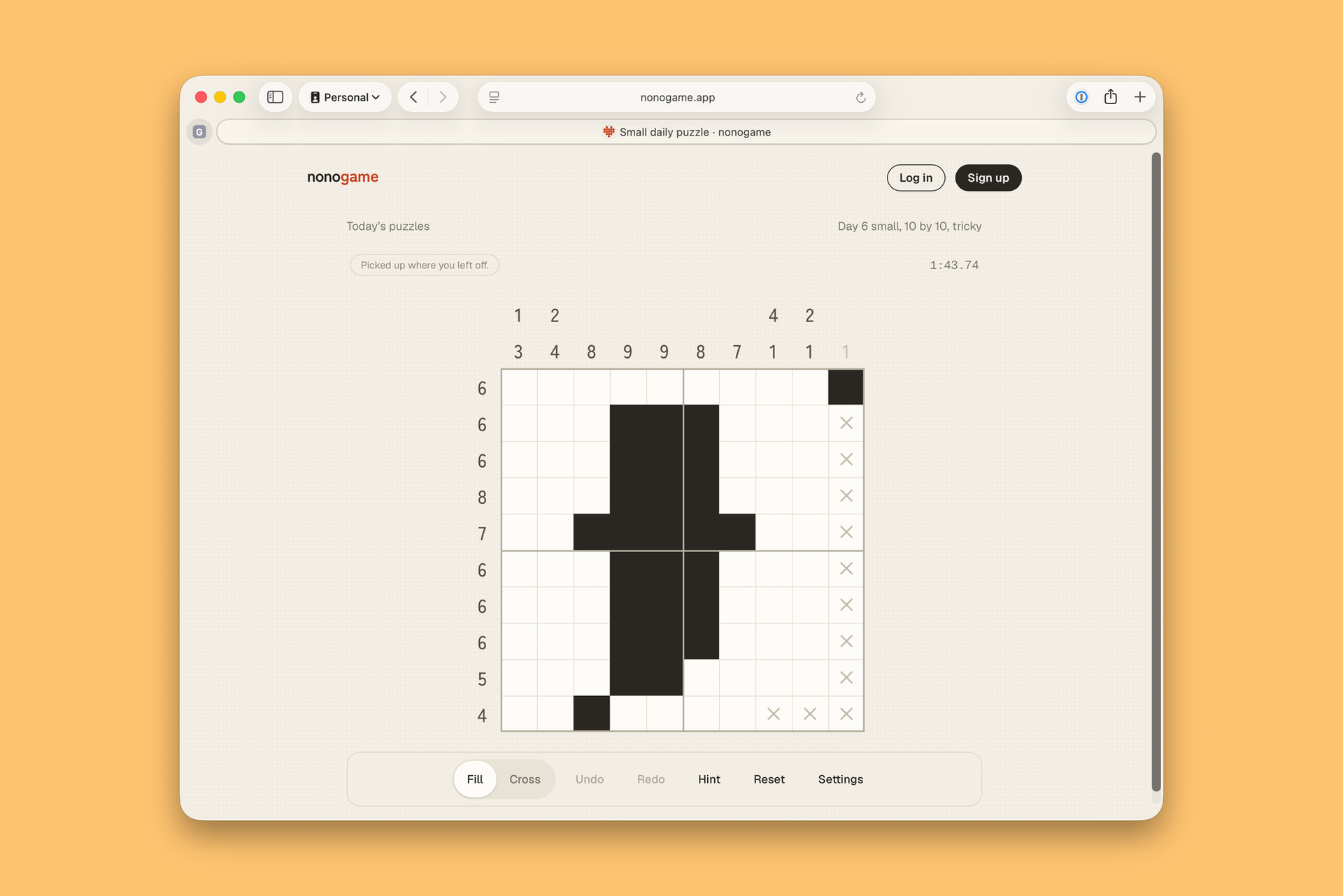 nonogame is the nonogram app I never expected to make