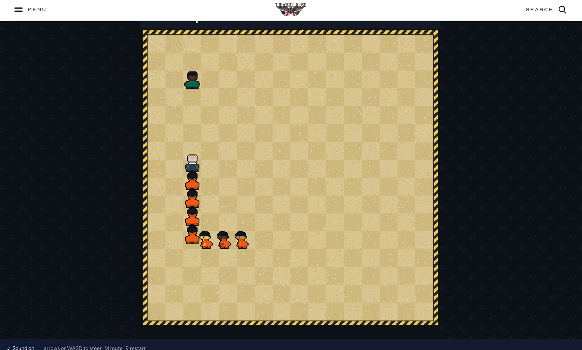 Chill racist games hosted by the US government