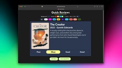 Quick Reviews gets its annual update