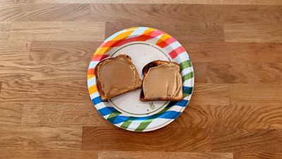 Peanut butter toast