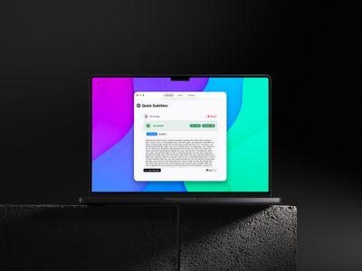 Quick Subtitles is FINALLY on the Mac!