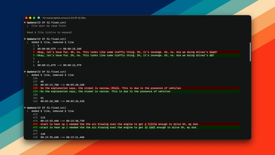 Micro app 14: Podcast Transcript Fixer