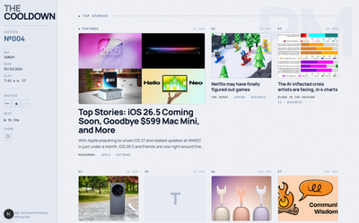 Micro app 17: The Cooldown