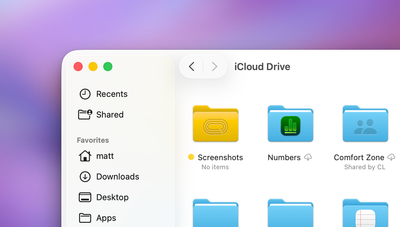 My new screenshots folder