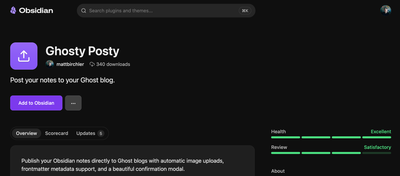 Ghosty Posty for Obsidian gets edits, visibility, and delivery options
