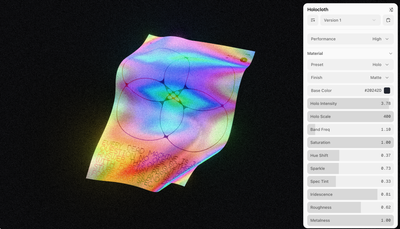 Holocloth is the coolest website I've seen in ages