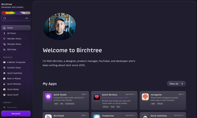 Birchtree goes liquid ass…ahem…glass
