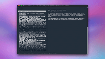 The Birchfeed CLI