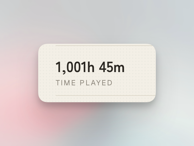 1,000 hours of nonogame