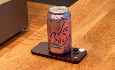 iPhone 18 Pro with La Croix cooling