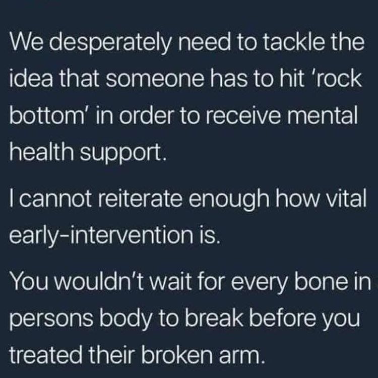 Rock Bottom is Overrated