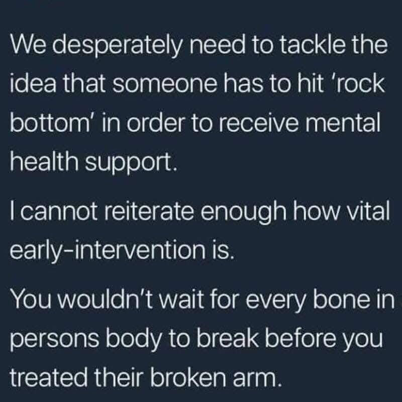Rock Bottom is Overrated