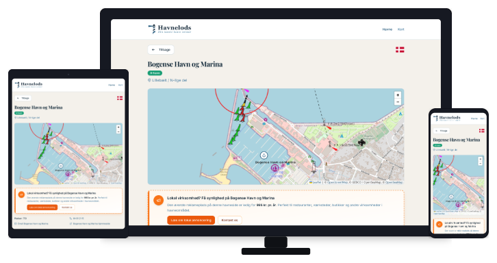 Havnelods.dk: Gratis havneguide til lystsejlere i Norden