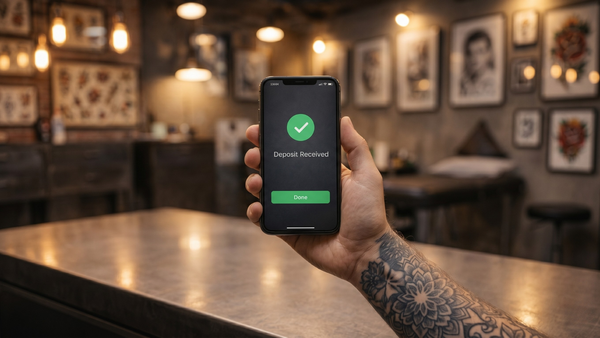 How to ask for a tattoo deposit without losing the client booking