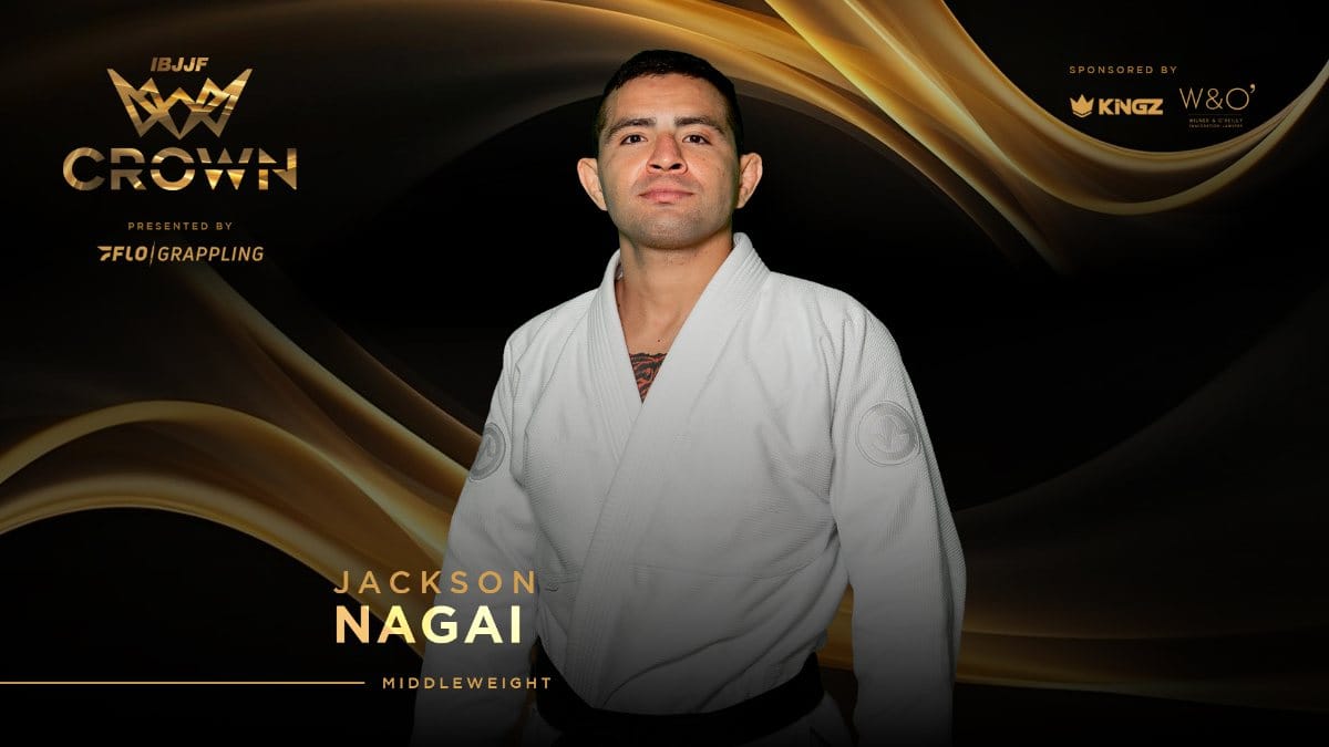 IBJJF Crown 2026 artwork for Jackson Nagai