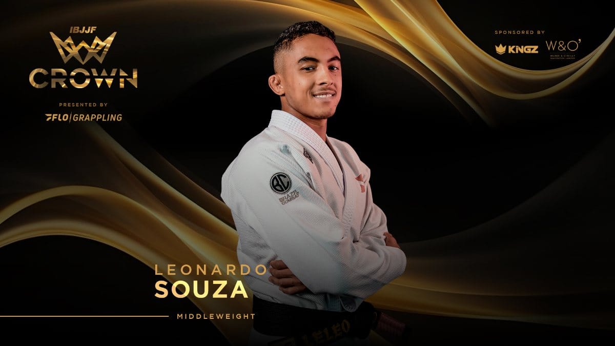 IBJJF Crown 2026 artwork for Leonardo Souza