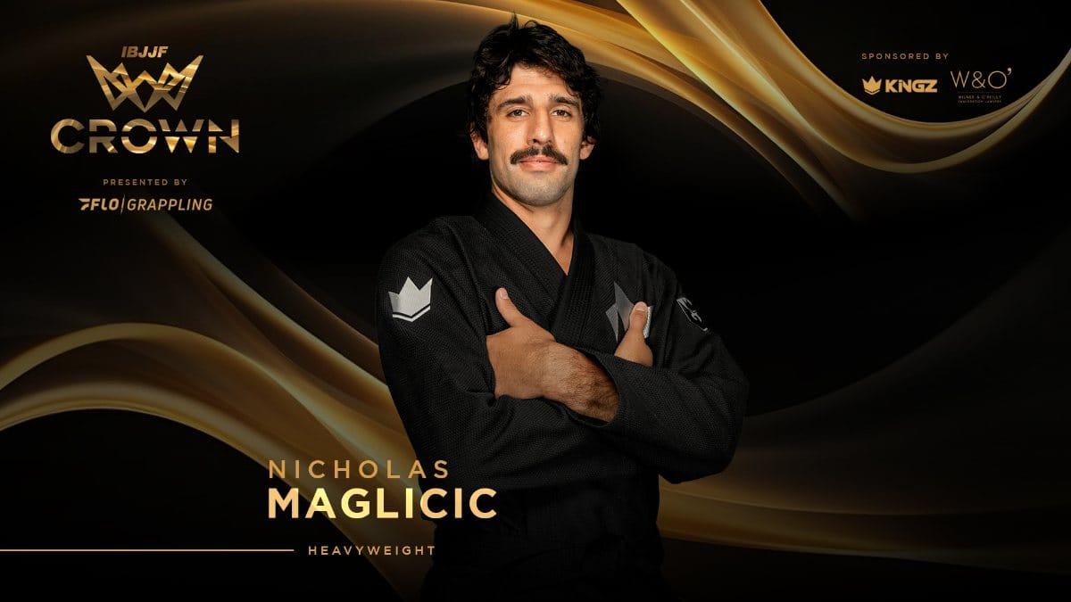 IBJJF Crown 2026 artwork for Nicholas Maglicic