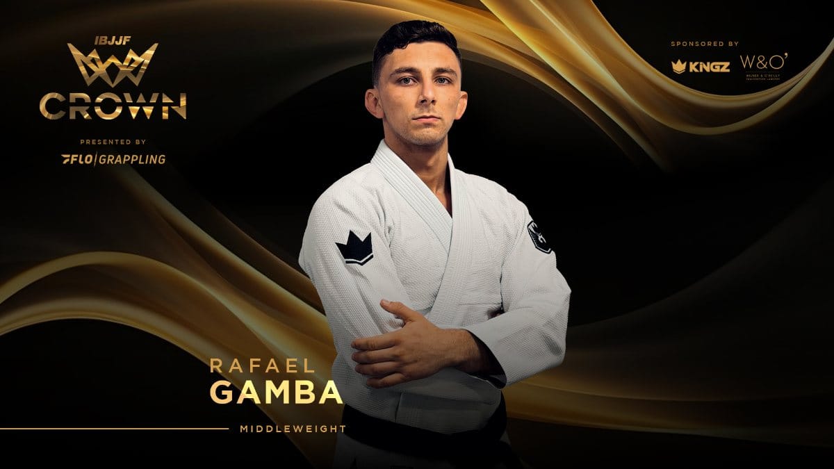 IBJJF Crown 2026 artwork for Rafael Gamba