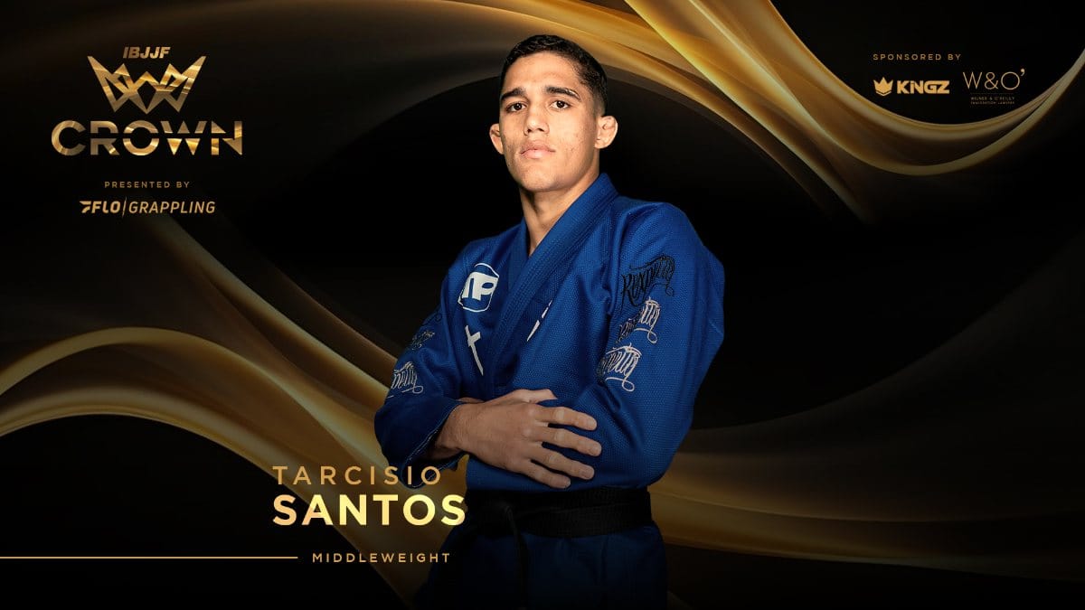 IBJJF Crown 2026 artwork for Tarcisio Santos