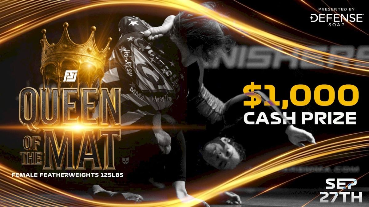 Finishers Queen of the Mat September 27 event banner