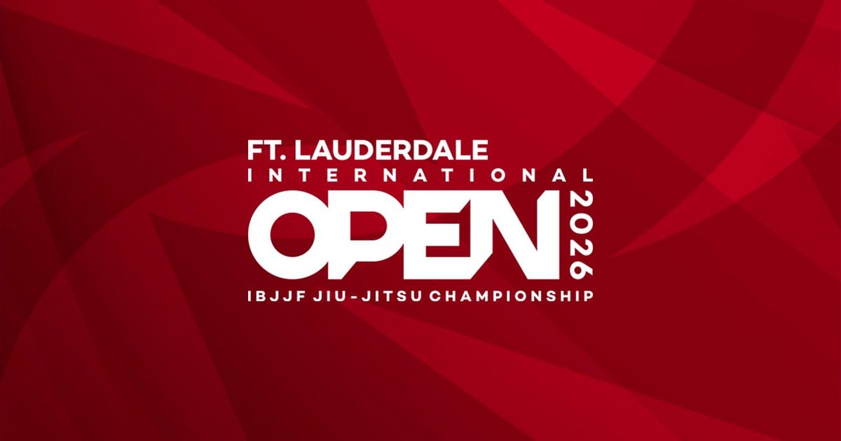 Fort Lauderdale International Open IBJJF Jiu-Jitsu Championship 2026 logo