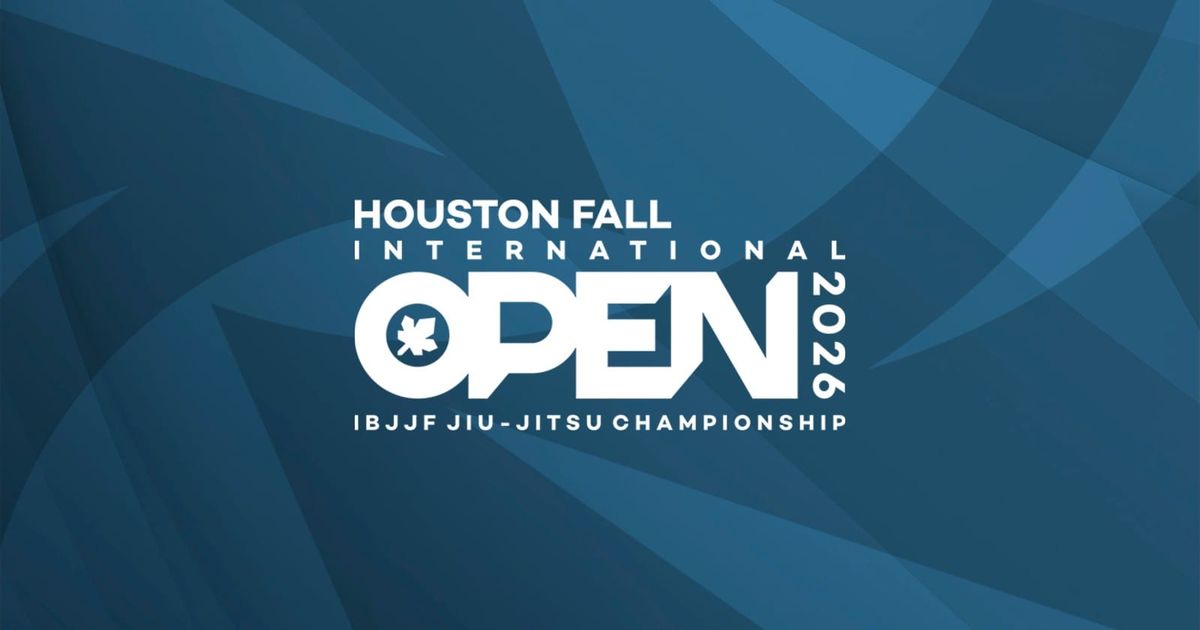 Houston Fall International Open IBJJF Jiu-Jitsu Championship 2026 logo